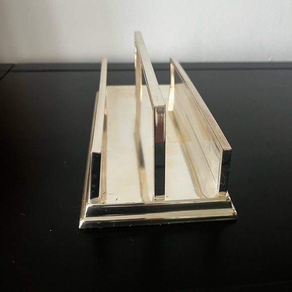 Metal Pottery Barn Bundle (Mail Organizer , Clock , Candle Holder ) - Picture 6 of 11